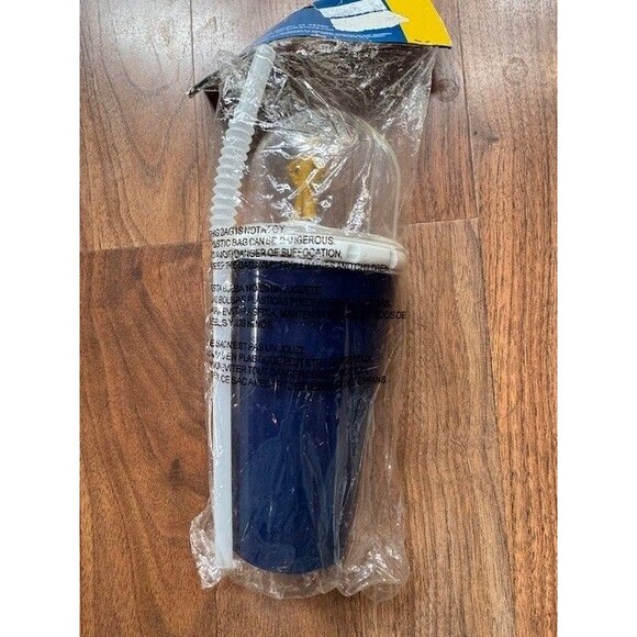 RARE NEW Vintage Penn State Nittany Lions Travel Cup‎ Mug Dancing Lion Wind Up - Picture 6 of 8